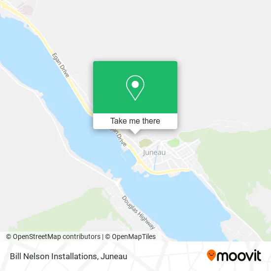 Bill Nelson Installations map