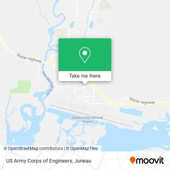 Mapa de US Army Corps of Engineers