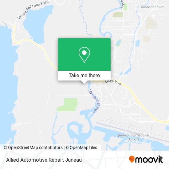 Allied Automotive Repair map