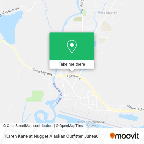 Karen Kane at Nugget Alaskan Outfitter map
