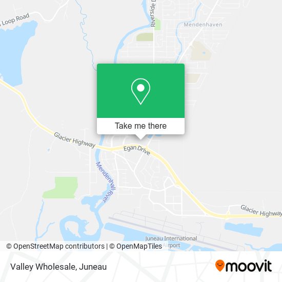 Valley Wholesale map