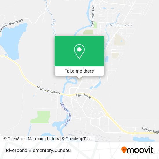 Riverbend Elementary map