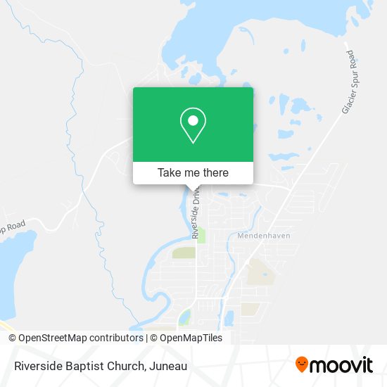 Riverside Baptist Church map
