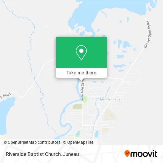 Riverside Baptist Church map