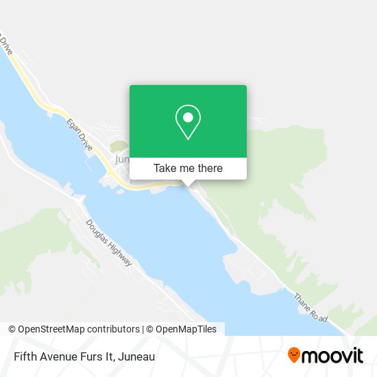 Fifth Avenue Furs It map
