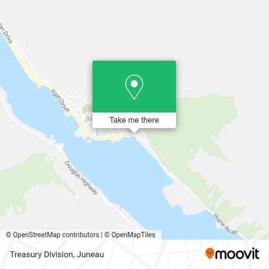 Treasury Division map