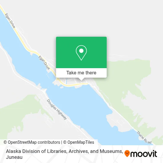 Alaska Division of Libraries, Archives, and Museums map