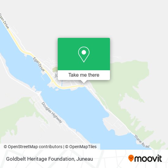 Goldbelt Heritage Foundation map