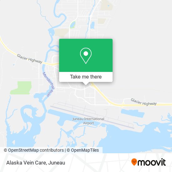 Alaska Vein Care map