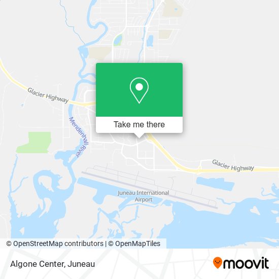 Algone Center map