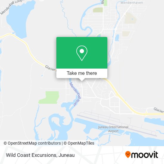 Wild Coast Excursions map