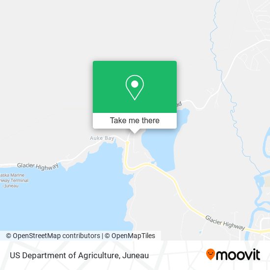 Mapa de US Department of Agriculture