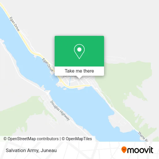 Salvation Army map