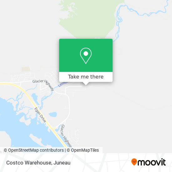 Mapa de Costco Warehouse