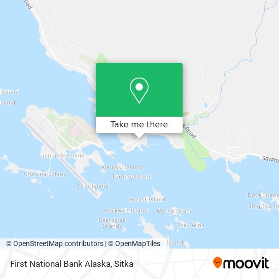 First National Bank Alaska map