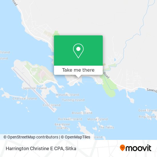 Harrington Christine E CPA map