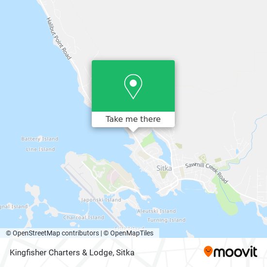 Mapa de Kingfisher Charters & Lodge