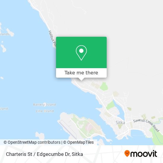 Charteris St / Edgecumbe Dr map