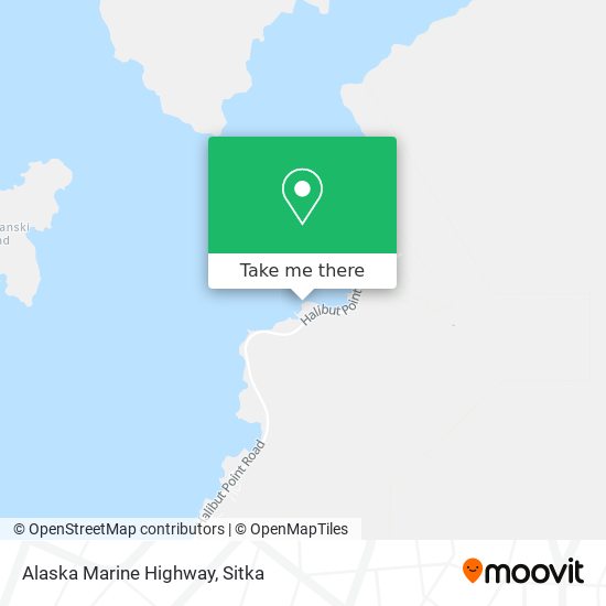 Alaska Marine Highway map