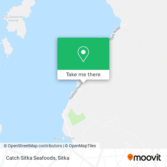 Catch Sitka Seafoods map