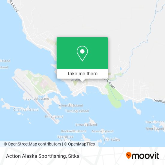 Action Alaska Sportfishing map