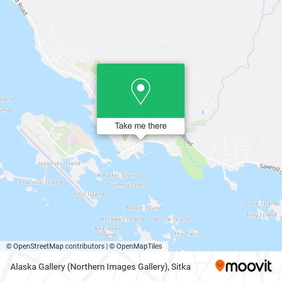 Alaska Gallery (Northern Images Gallery) map