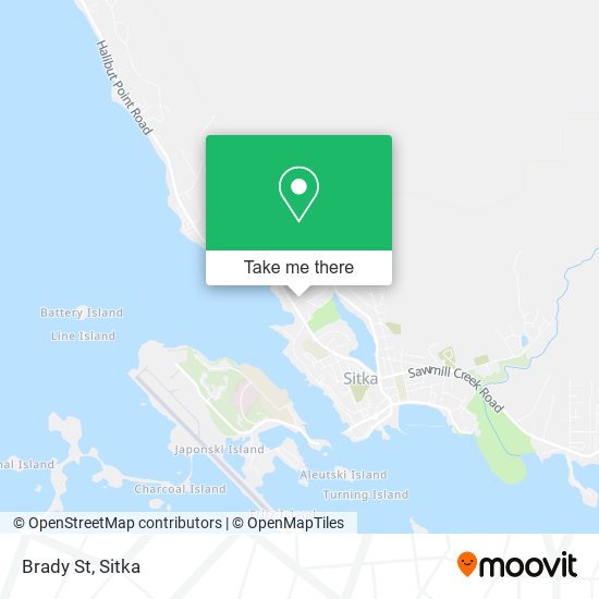Brady St map