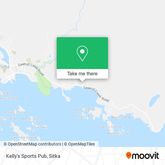 Kelly's Sports Pub map
