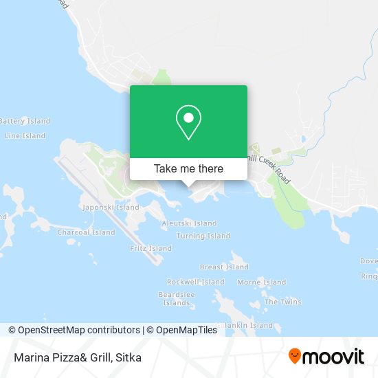 Marina Pizza& Grill map