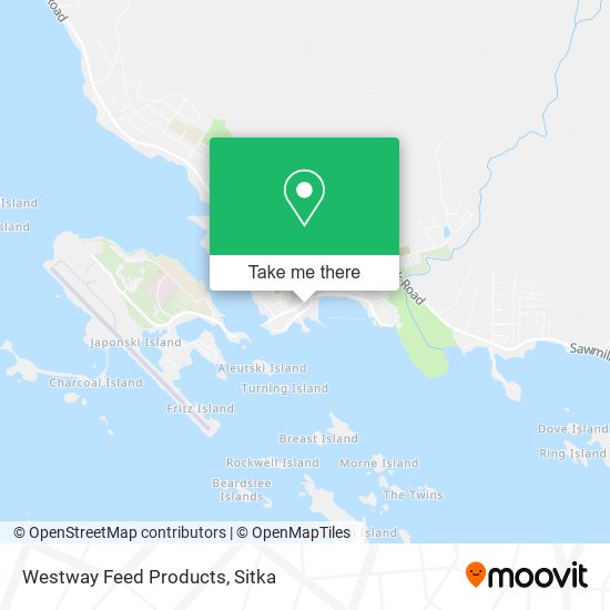 Westway Feed Products map