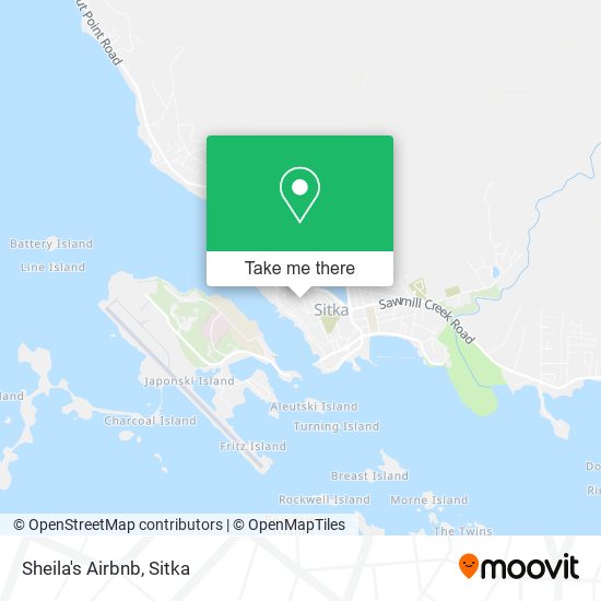 Mapa de Sheila's Airbnb