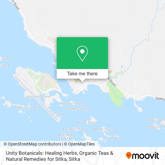Unity Botanicals: Healing Herbs, Organic Teas & Natural Remedies for Sitka map