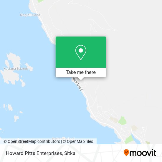 Howard Pitts Enterprises map