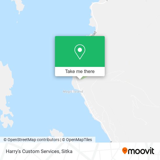 Harry's Custom Services map