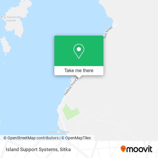 Island Support Systems map