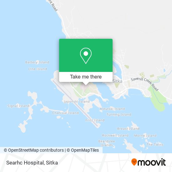 Mapa de Searhc Hospital