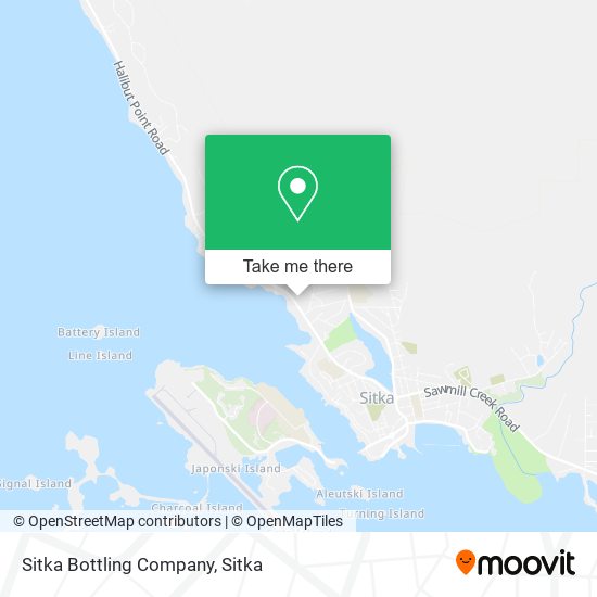 Sitka Bottling Company map