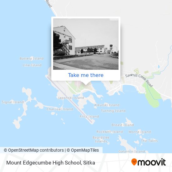 Mount Edgecumbe High School map