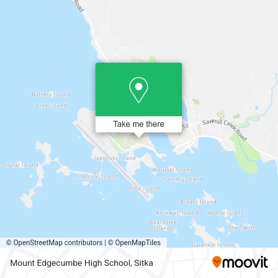 Mount Edgecumbe High School map
