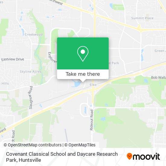 Mapa de Covenant Classical School and Daycare Research Park