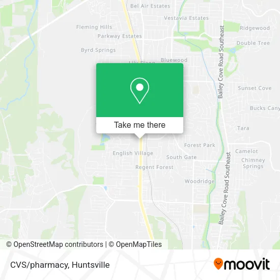 CVS/pharmacy map