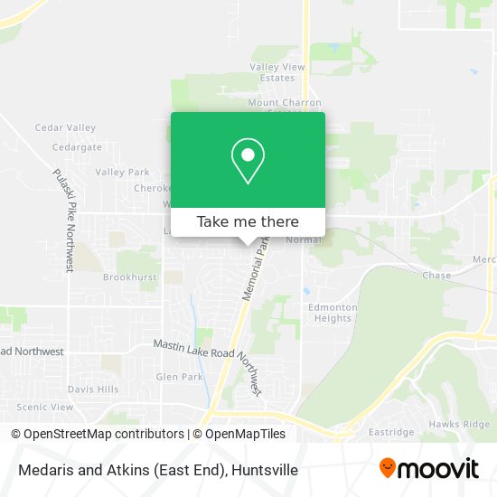 Mapa de Medaris and Atkins (East End)
