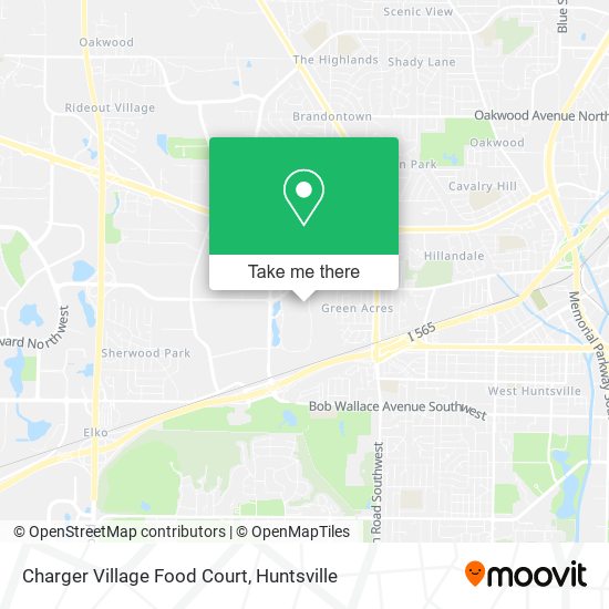 Mapa de Charger Village Food Court