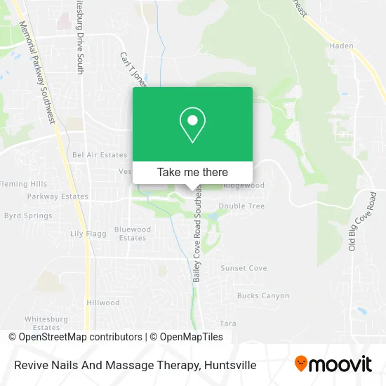 Revive Nails And Massage Therapy map