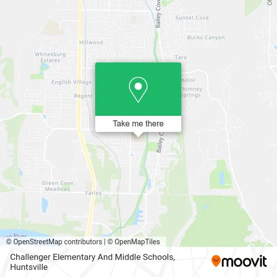 Challenger Elementary And Middle Schools map