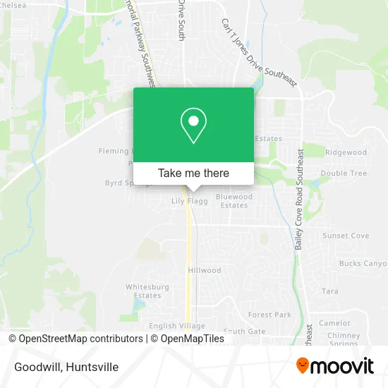 Goodwill map