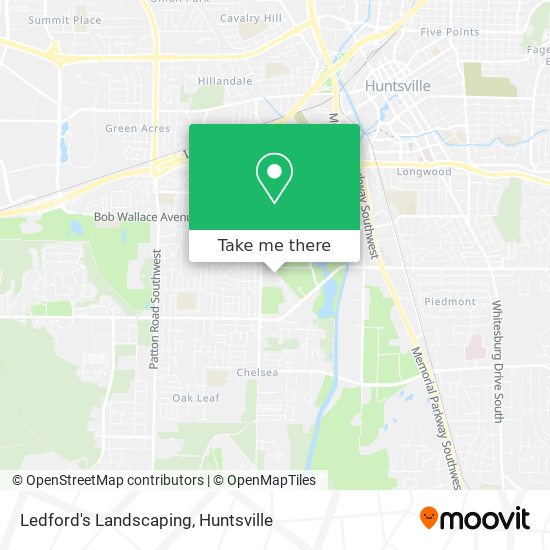 Mapa de Ledford's Landscaping