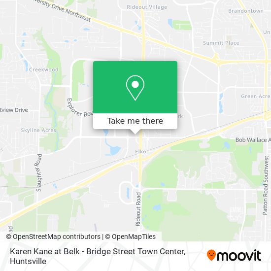 Karen Kane at Belk - Bridge Street Town Center map