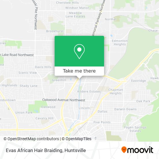 Mapa de Evas African Hair Braiding