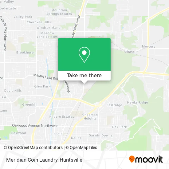 Meridian Coin Laundry map
